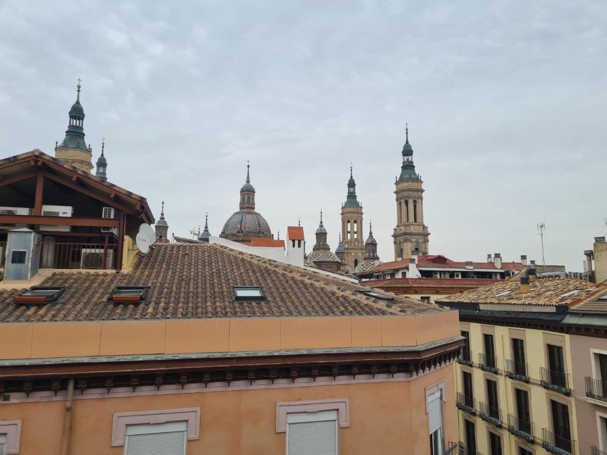 Dos Torres Atico Abuhardillado En Calle Alfonso I Zaragoza Luaran gambar